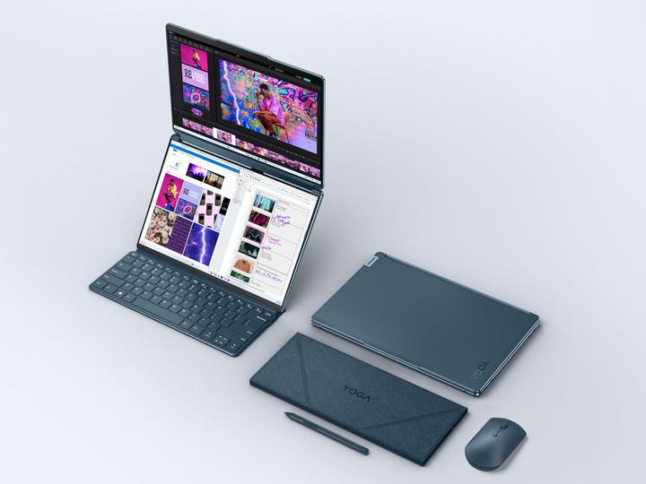 Actual product image Lenovo Yoga Book 9 (13.30", Intel Core Ultra 7 155U, 32 GB, 1000 GB, CH)