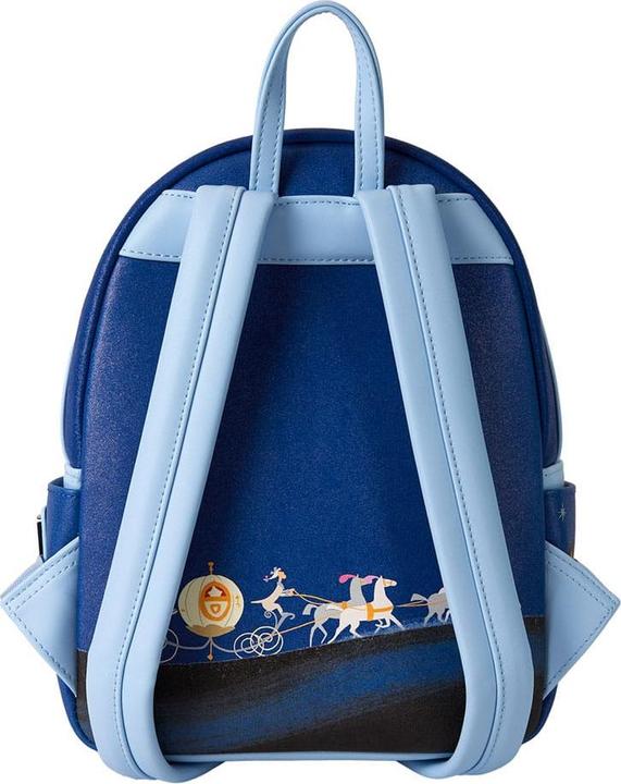 Actual product image Loungefly Disney by Mini Rucksack 75th Anniversary Cinderella Lenticular