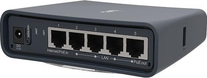 Image du produit MikroTik home AC Access Point lite (hAP ac lite Tower) (RB952Ui-5ac2nD-TC) (433 Mbit/s)