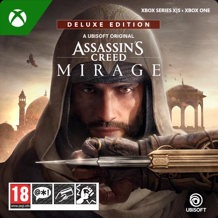 Actual product image Microsoft Xbox Assassins Creed Mirage Dlx Edt COMBO Download Code