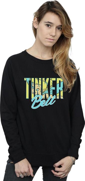 Immagine prodotto Disney Tinker Bell Wording Infill Felpa Donna (L)