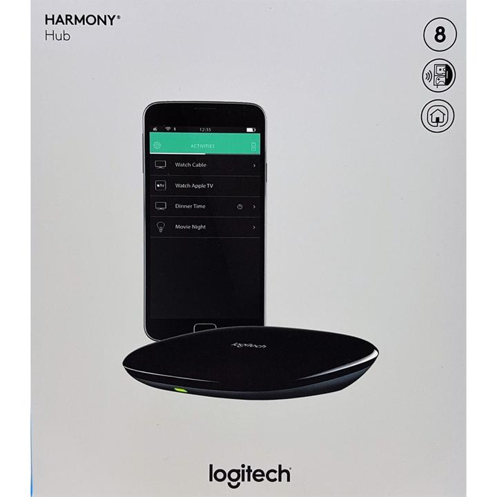 Produktbild Logitech Harmony Hub (Universal Fernbedienung, Infrarot, Bluetooth)