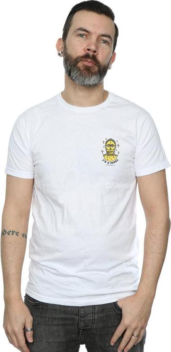 Image du produit Star Wars - T-shirt C-3PO I'M A REBEL CHEST PRINT - Homme (M)