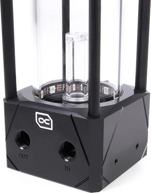 Actual product image Alphacool Aurora D5 Universal Water Cooling Reservoir Black