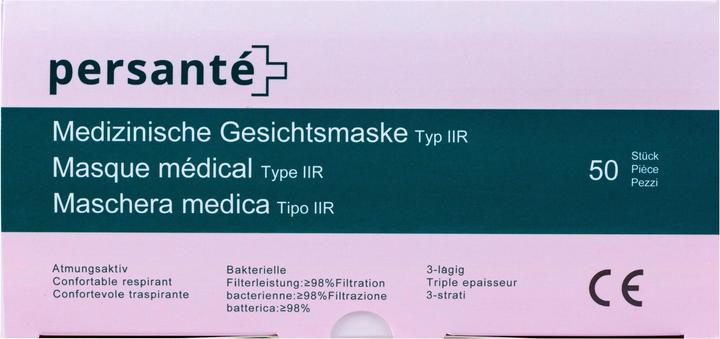 Actual product image Persanté Hygiene mask (Type IIR, 50 x)