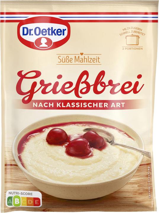 Actual product image Dr. Oetker Semolina (92 g)