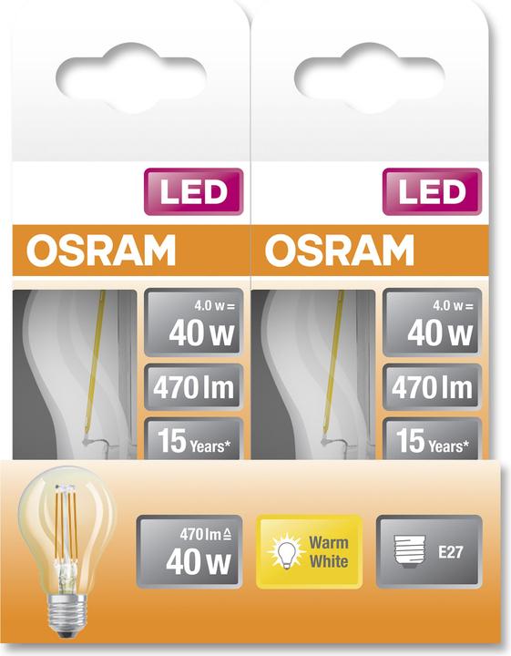 Actual product image Osram Star Classic P (E27, 40 W, 470 lm, 1 x, E)