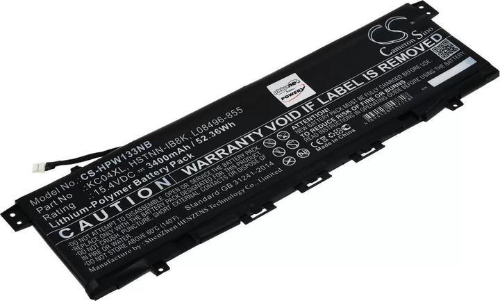 Produktbild AccuCell Akku Laptop HP Envy X360 13-ag0003ng, X360 13-ag0004ng, Typ KC04XL u.a. (3400 mAh)
