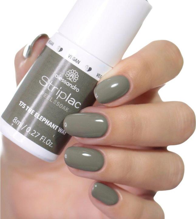 Image du produit Alessandro Peeling ou trempage de Striplac - 175 The Elephant Way (175 La voie de l'éléphant, Vernis semi-permanent)