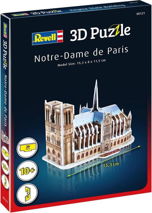 Image du produit Revell Puzzle 3D Notre-Dame de Paris (39 pièces)