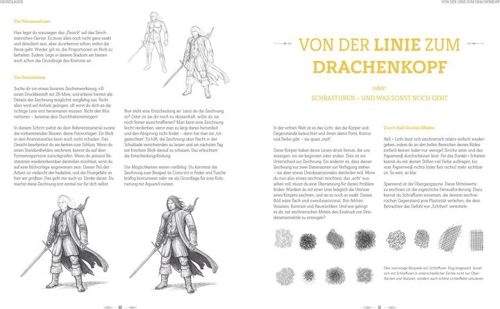 Immagine prodotto Hexer, Drachen, Elfen – die beliebtesten Fantasy-Figuren zeichnen (Tedesco, Hauke Kock, 2020)