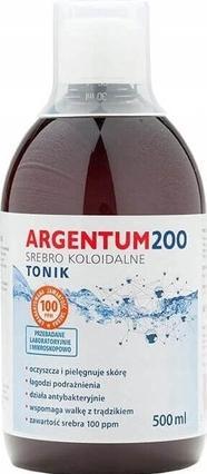 Aura Argentum 200 100 ppm Silber kolloidaler Tonic 500 ml (Tonic, 500 ml)