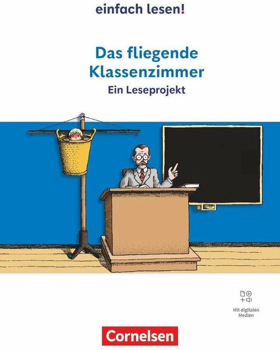 Produktbild Einfach lesen!, Leseprojekte, Leseförderung ab Klasse 5 - Ausgabe ab 2024, Das fliegende (Deutsch, Cornelia Witzmann, Erich Kästner, 2024)