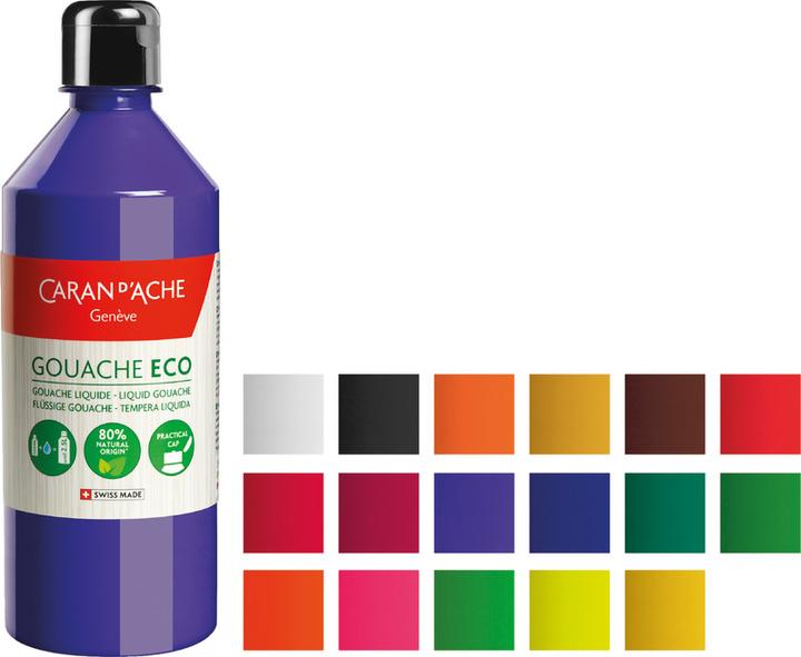 Produktbild Caran d'Ache Gouache Eco (Pink, Rosa, Rot, 500 ml)