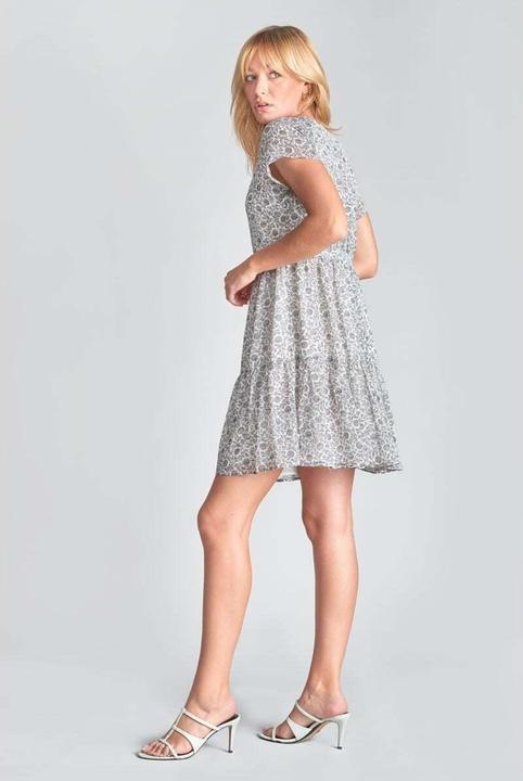 Image du produit Le Temps Des Cerises robe manches courtes chardon (XL)