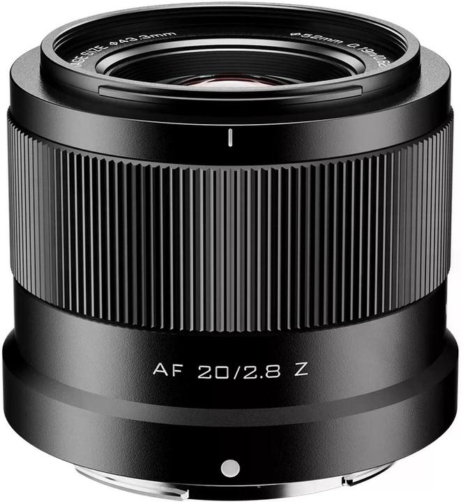 Immagine prodotto Viltrox Z 20 F2.8 AF STM Nikon Z Mount (Nikon Z, Full-frame)