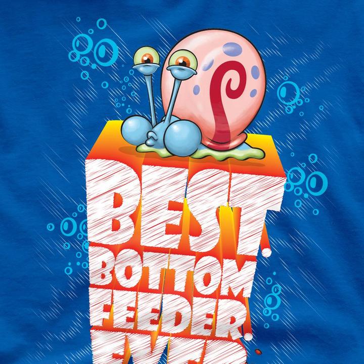 Actual product image Spongebob Squarepants Mens Best Bottom Feed Ever T-Shirt (3XL)