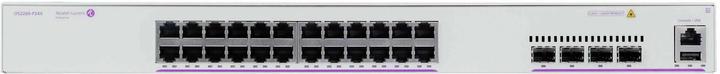 Actual product image Alcatel PoE+ Switch OmniSwitch OS2360-P24X 28 Port (28 Ports)
