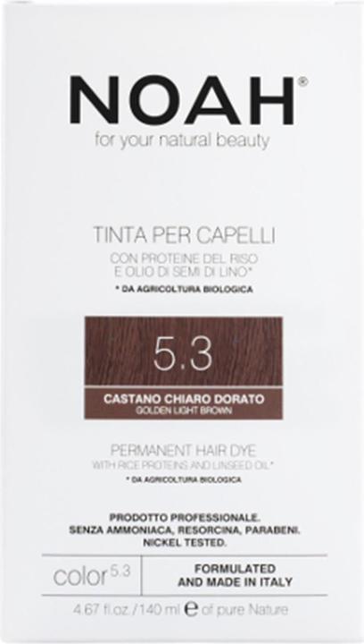 Immagine prodotto Noah Numero 5.3 Tintura per capelli marrone dorato 140ml (Marrone chiaro dorato)