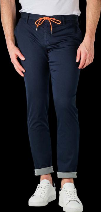 Alberto Jump Pants Light Cotton navy