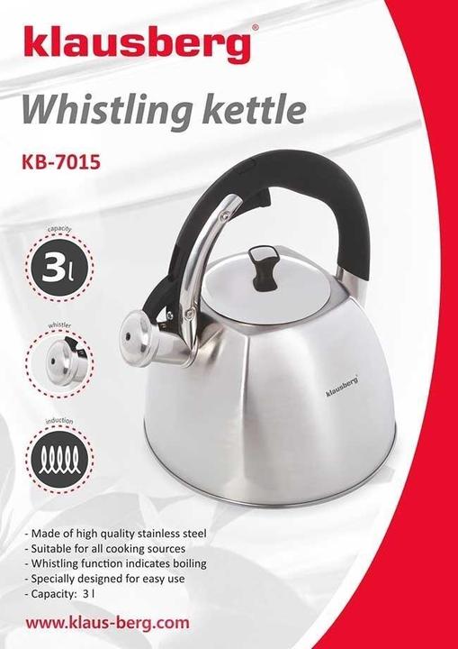 Produktbild Klausberg Kettle with whistle 3L KB-7015 (3 l)