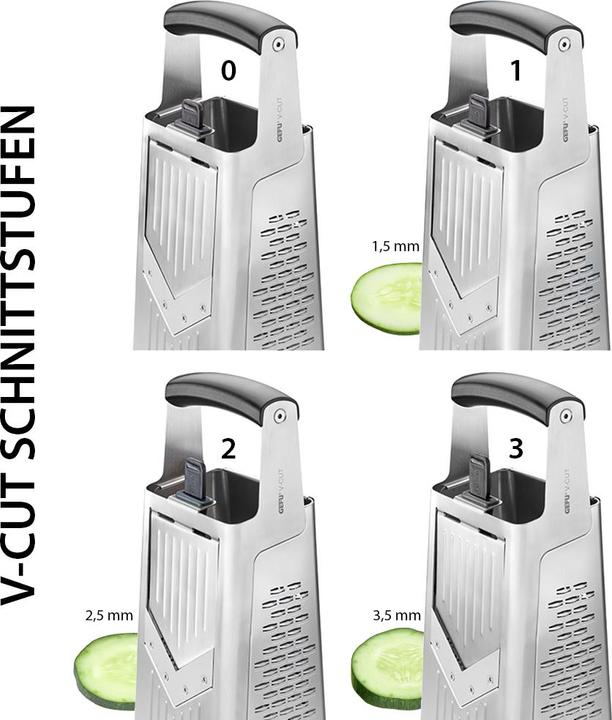 Actual product image GEFU Square grater