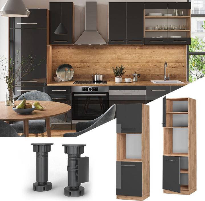 Immagine prodotto Vicco Herdumbauschrank Fame-Line (60 x 60 x 206 cm)