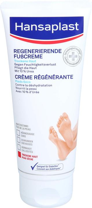Hansaplast Crema piedi rigenerante con 10% di Urea Tb 100 ml (Crema piedi e gel piedi, 100 ml)