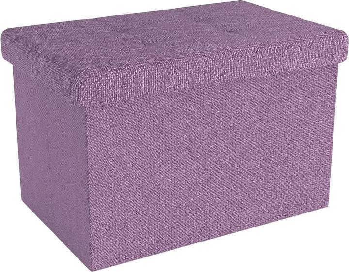 Intirilife Sitzbank 49x30x30 cm LOTUS ROSA (49.30 cm)