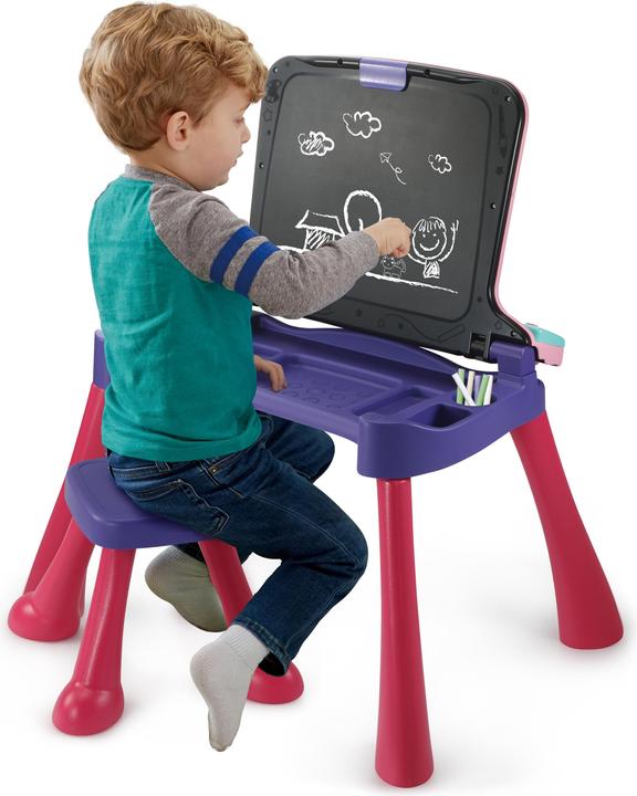 Image du produit VTech Bureau magique rose 5 en 1 (Allemand)