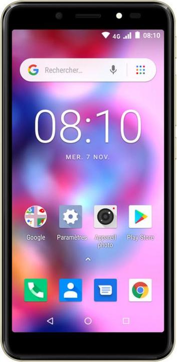 Image du produit Konrow Easy 55 - Android 8.1 - 4G - Écran 5.34" - Double Sim - 8Go, 1Go RAM - Or (8 Go, Or, 5.34")