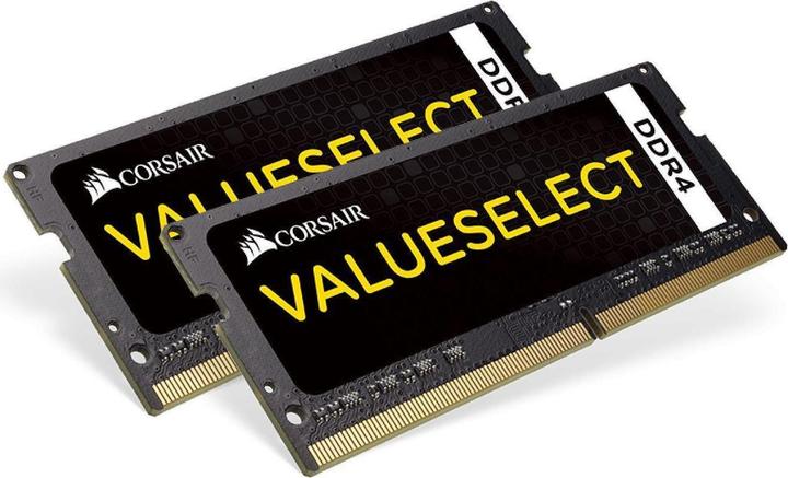 Actual product image Corsair ValueSelect SO-DDR4 32GB 2-Kit (2 x 16GB, 2133 MHz, DDR4-RAM, SO-DIMM)