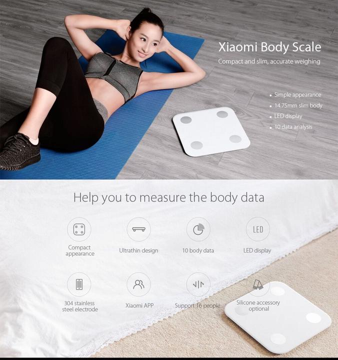 Actual product image Xiaomi Mi Smart scale (150 kg)