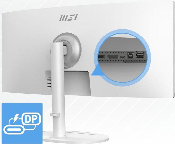 Produktbild MSI Modern MD342CQPWDE / / / 4ms/3340x1440 UWQHD (3440 x 1440 Pixel, 34")