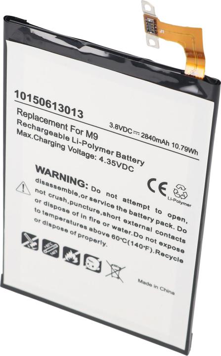 Actual product image AccuCell Akku HTC One M9 Akku 35H00236-01M, B0PGE100