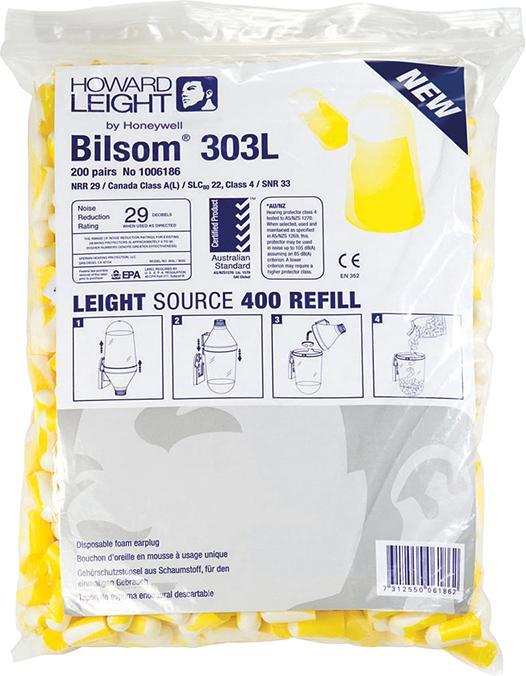 Productafbeelding Honeywell Bilsom 303 S oordopjes (20 stuks van 10 paar) (40 x)
