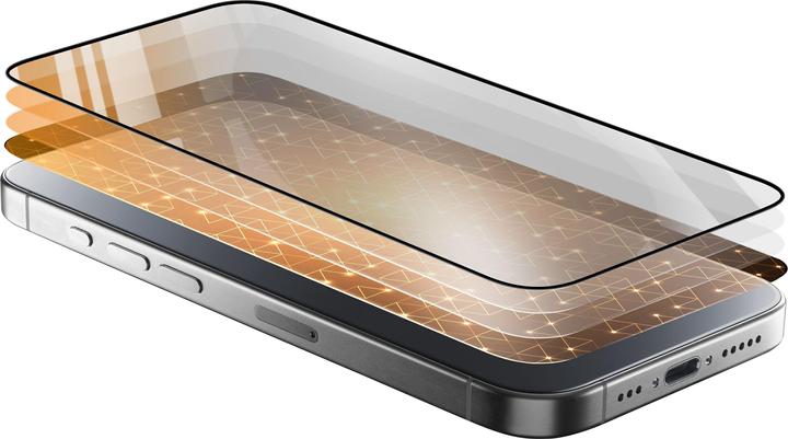 Actual product image Cellularline Xtreme Glass (1 Piece, Apple iPhone 16 Plus)