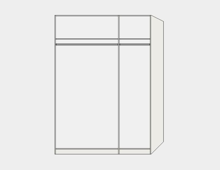 Immagine prodotto Jutzler Drehtürenschrank 3-türig (152,5 x 58,5 x 195 cm)