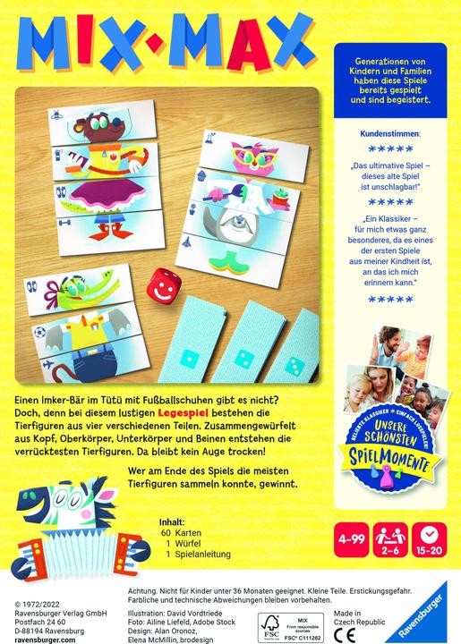 Immagine prodotto Ravensburger Mix Max (Tedesco)