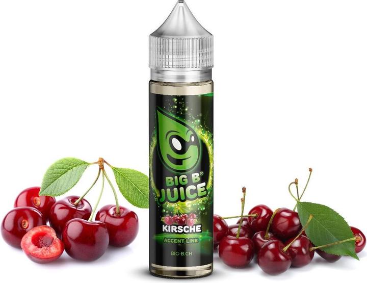 Big B Juice E-Liquid Linea Accent, Ciliegia 50ml "Shortfill" (Ciliegio)