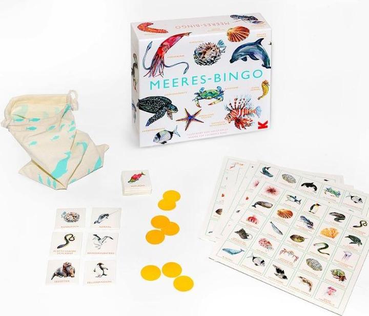 Actual product image 441197 - Meeres-Bingo - Board game, 2-7 players, ages 6+ (DE edition) (German)
