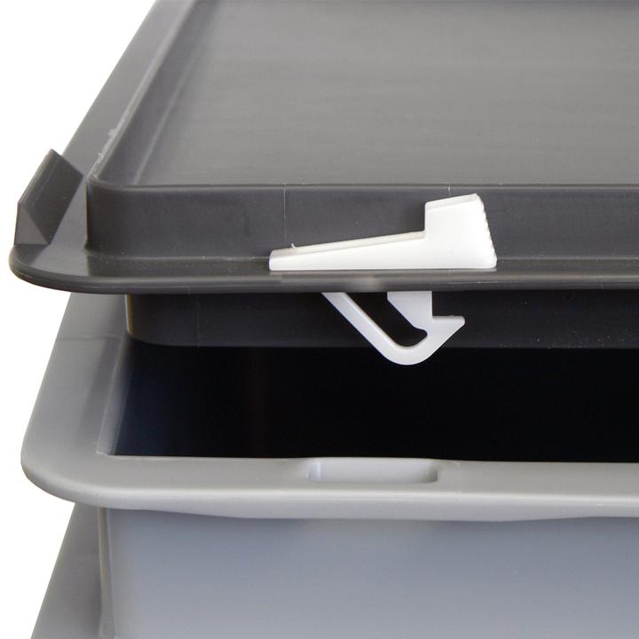 Image du produit Utz Kit de verrouillage pour couvercle à charnière, 2 pièces (3.5 x 0.5 x 2.5 cm, 0.01 l)