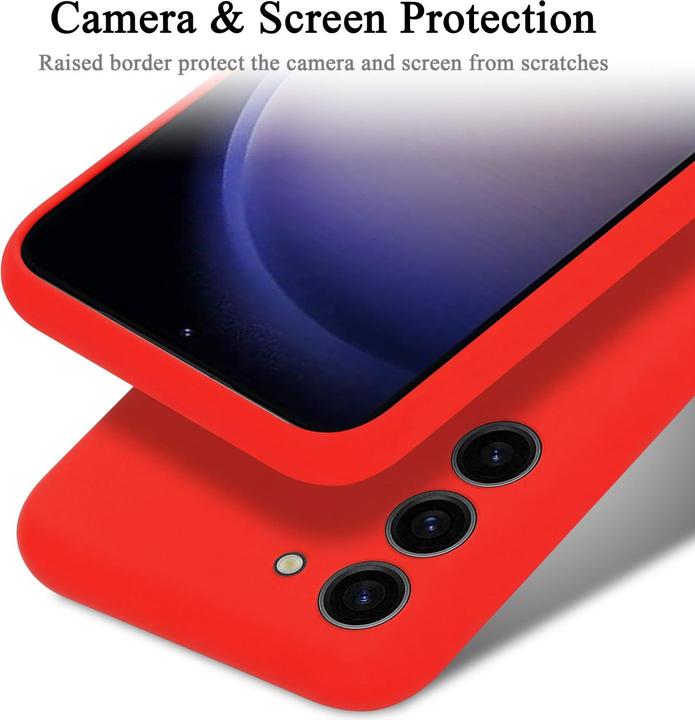Image du produit Cadorabo HousseTPU avec protection Liquid Case Design en silicone (Samsung Galaxy S24+)