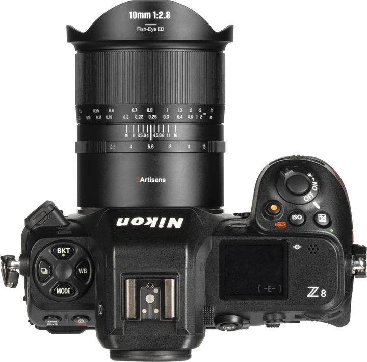 Actual product image 7artisans 10mm F2.8 Nikon (Z Mount) mark ii