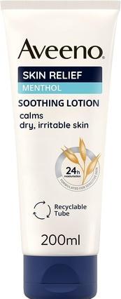 Aveeno Skin Relief Soothing Menthol Lotion with Shea Butter 200ml (Körperlotion, 200 ml)