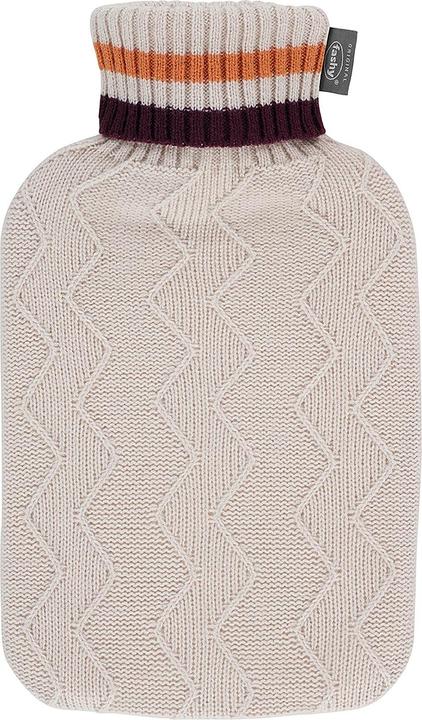 Produktbild Fashy Wärmflasche mit Rollkragen 2 l Beige (0.50 l)