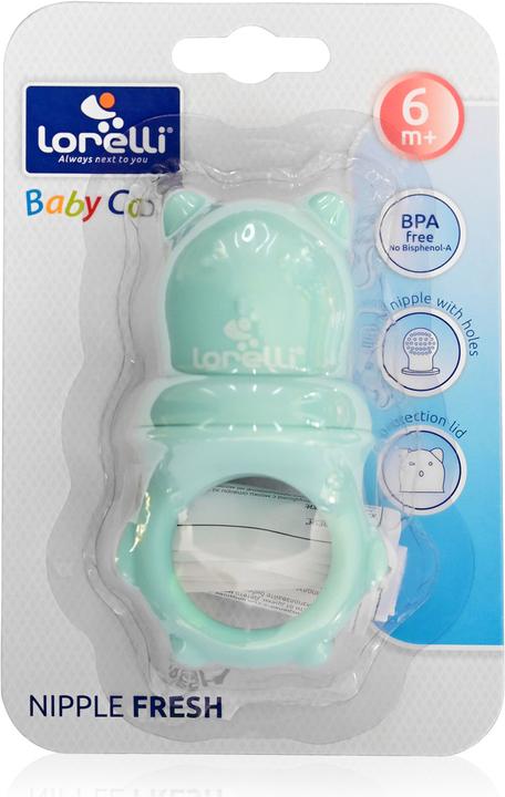 Produktbild Lorelli Baby Care Fruchtsauger 2 in 1 Beissring (1 x, 6 - 12 Monate)
