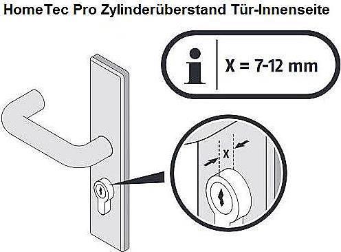 Produktbild Abus Bluetooth-Türschlossantrieb HomeTec Pro CFA3100, schwarz (Fingerabdruck, Bluetooth)