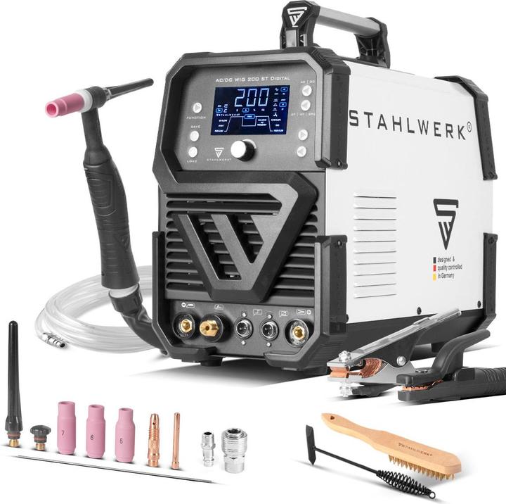 Produktbild Stahlwerk Schweissgerät AC/DC WIG 200 ST Digital Kombischweissgerät 200 A