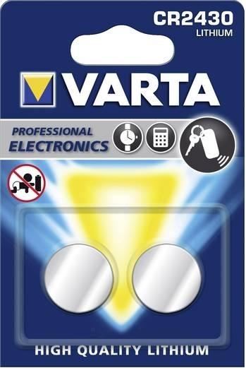 Actual product image Varta Electronics CR2430 (2 pcs., CR2430, 280 mAh)